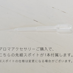 Shizuku 香氣皮革項鍊清除迷你尺寸 第6張的照片