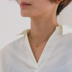Shizuku 香氣皮革項鍊彩色迷你尺寸 第1張的照片
