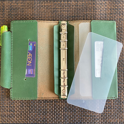 ご確認用 バイブル B6 システム手帳 フルカバー　牛革　薔薇　ミントグリーン ご確認用 バイブル B6 システム手帳 フルカバー 牛革 薔薇 ミント
