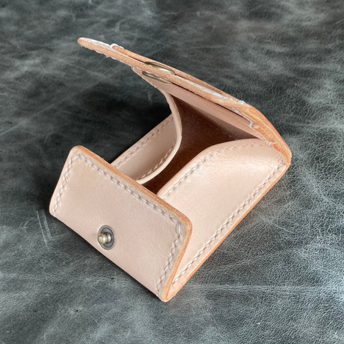 財布・ケース・小物入れ CROMEXCEL CA008 Ⅱ・生成り】巾7cm カードとコインの財布Ⅱ CC-10 カードコインケース