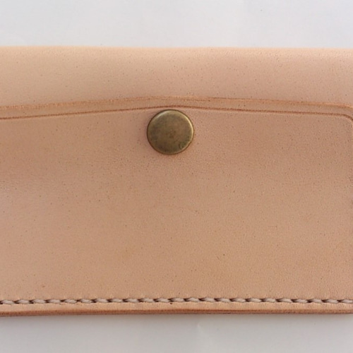 大容量ヌメ革名刺入れ ヌメ革大容量カードケース｜名入れ刻印ギフト