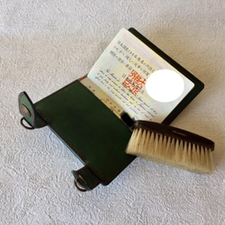 ポシェット型パスポートケース PPC-01j Passport Case ヌメ革 【受注生産】 5枚目の画像