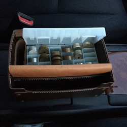 馬爾凱（Marche）包出租車司機的錢包零錢袋零錢袋事件皮革Nume Leather 第7張的照片