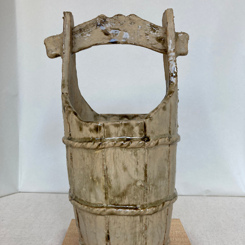 陶器 井戸桶の花器 一輪挿し・花瓶・花器 ますほ 通販 12677543
