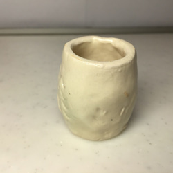 陶器製  フクロウの爪楊枝入れ 4枚目の画像