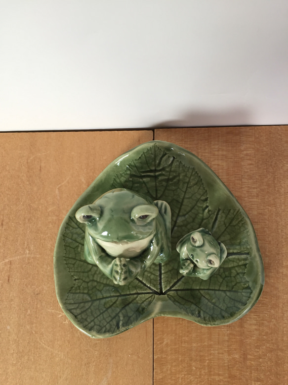 陶器 親子カエル(4) 7枚目の画像
