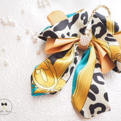 プレゼントに♡今年流行りのスカーフを使ったチャーム‼︎ フラールby felice ribbon 2枚目の画像