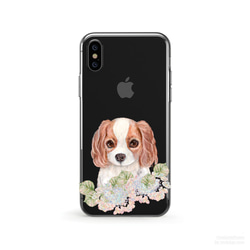 Cocker Spaniel クリアソフト ケース iPhone13, 13 Pro, Max 対応 1枚目の画像