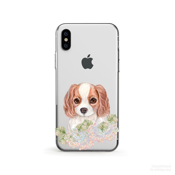 Cocker Spaniel クリアソフト ケース iPhone13, 13 Pro, Max 対応 4枚目の画像