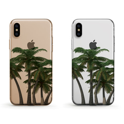 Tropical Palm Tree クリアソフト ケース iPhone13, 13 Pro, Max 対応 3枚目の画像