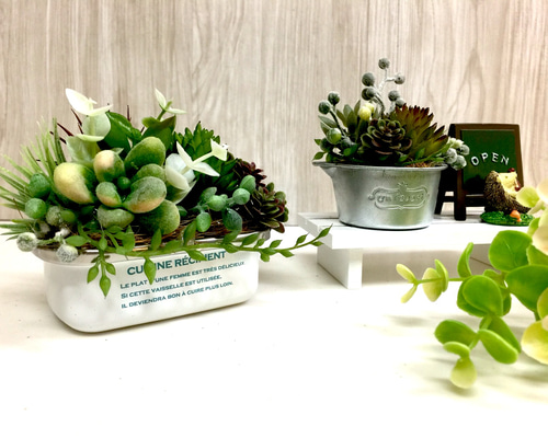 かぎ編み ハンドメイド 多肉植物の寄せ植え インテリア ナチュラル雑貨 かぎ編み ハンドメイド 多肉植物の寄せ植え インテリア