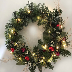 お正月飾りもち花リース NYp-11 お正月しめ縄リース しめ縄・しめ飾り