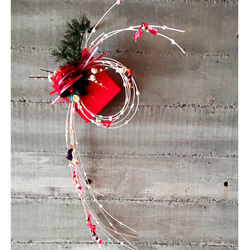 お正月飾りもち花リース NYp-11 お正月しめ縄リース しめ縄・しめ飾り