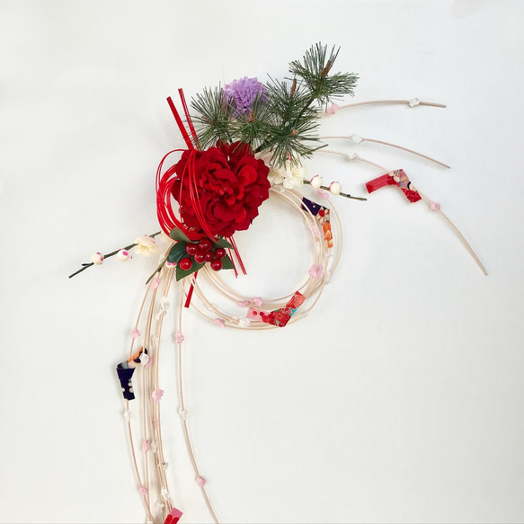 お正月飾りもち花リースMP-03 3枚目の画像