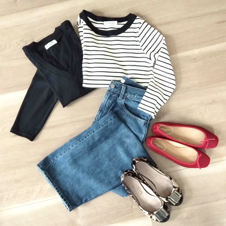 【長袖用】形にこだわった 大人のVネックTシャツ【サイズ・色展開有り】