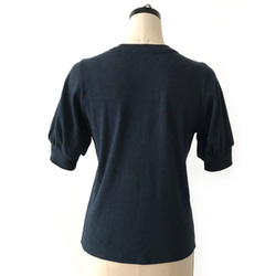 【くくちゃん様 専用】日本製オーガニックコットン 形にこだわった 大人のギャザー袖Tシャツ【サイズ・色展開有り】 5枚目の画像