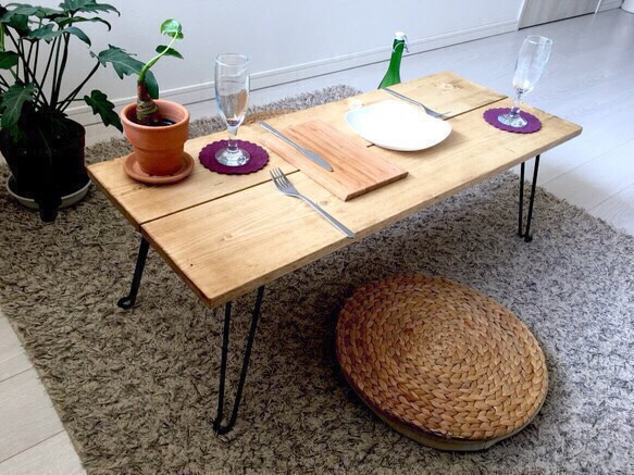 木製テーブル さるのこしかけ 木製テーブル さるのこしかけ