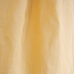 麻　黄色　タックワンピース　Mサイズ 5枚目の画像