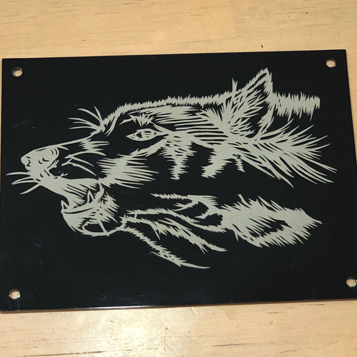 送料無料 オオカミ 切り絵 切り絵 CHI-JARCK 通販 10295406｜Creema