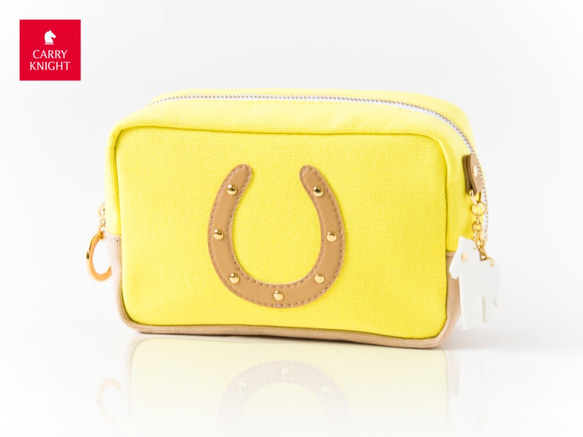 HORSESHOE CASE〈Yellow × Beige〉 2枚目の画像