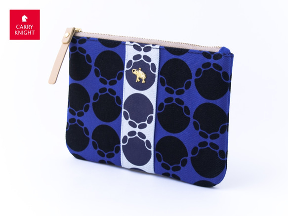 ELEPHANT POUCH〈 Blue 〉 5枚目の画像