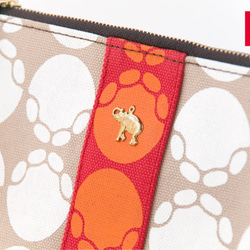 ELEPHANT POUCH〈 Beige 〉 5枚目の画像