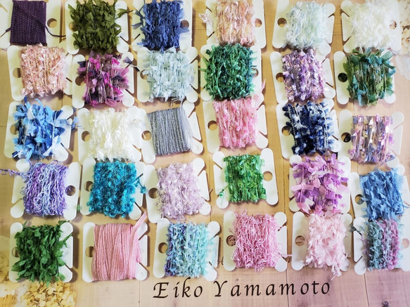 【再販】紫陽花カラーのめっちゃ可愛い　ちょこっと糸　アソート３０個詰め合わせセット 2枚目の画像
