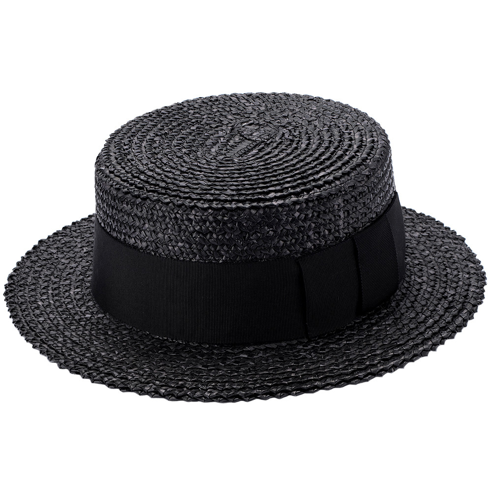THE 9 SHOP KANKAN HAT 黒 カンカン帽 黒