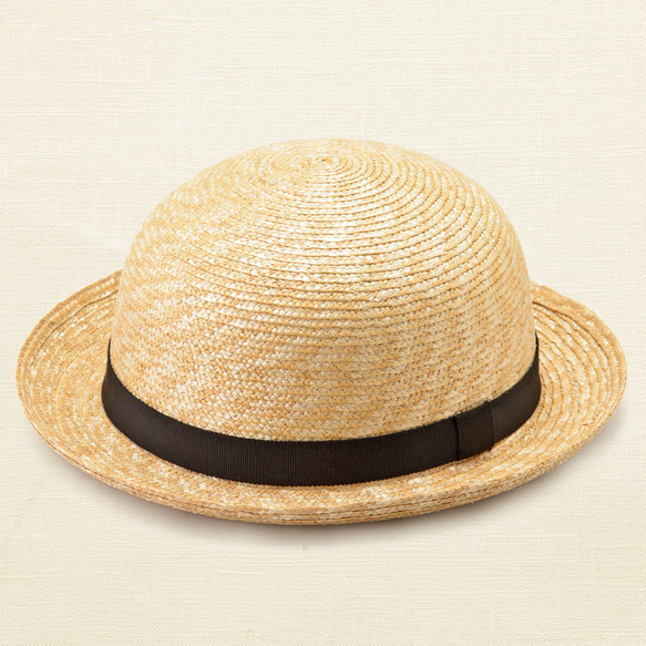 ルナ 麦わら セーラー帽子 子供用 ストローハット 帽子 52cm [UK-H010-SBK52] 2枚目の画像