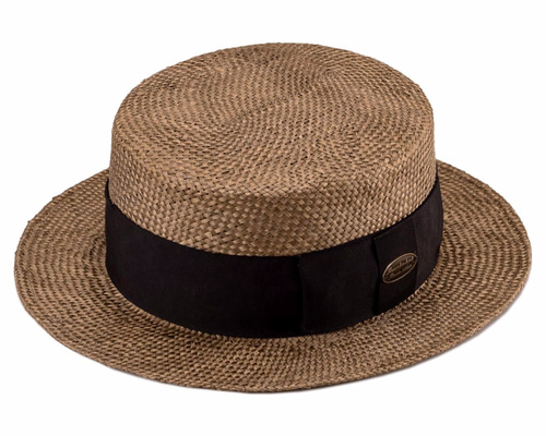 完売○Margot/h(マルゴ / オム) ケンマ草 カンカン帽 ブラウン（60cm