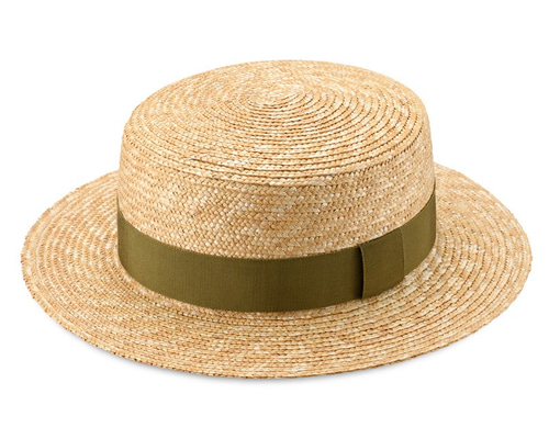 Lola HATS 麦わら帽子 リボンカーキ Lola HATS 麦わら帽子 リボンカーキ - メルカリ