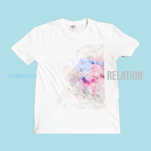 【受注生産】ループセンスオリジナルTシャツ / relation 1枚目の画像