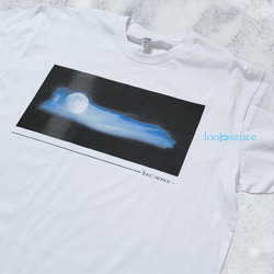 【受注生産】BlueMoon（ブルームーン） / ループセンスオリジナルTシャツ 2枚目の画像