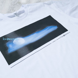 【受注生産】BlueMoon（ブルームーン） / ループセンスオリジナルTシャツ 4枚目の画像