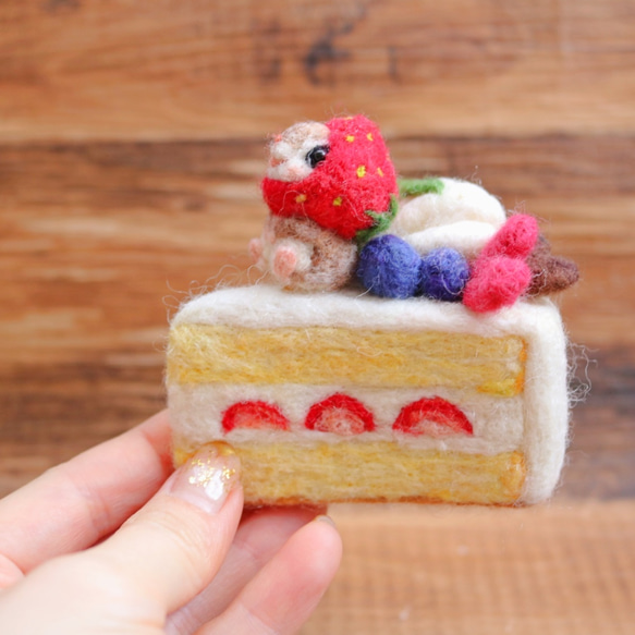 幸せのお守り　ぼくショートケーキ momoちゃん 6枚目の画像