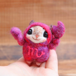 幸せのお守り 癒しの妖精✿momoちゃん ザ・エゾモモンガなmomoちゃん