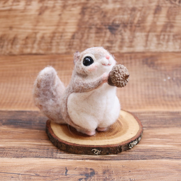 幸せのお守り 癒しの妖精✿momoちゃん ザ・エゾモモンガなmomoちゃん