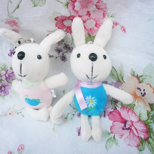 可愛いうさちゃんストラップ 2個セット 携帯ストラップ yonta 通販  