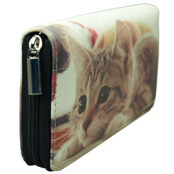 　値下げ　とっても可愛い子猫の長財布です 3枚目の画像