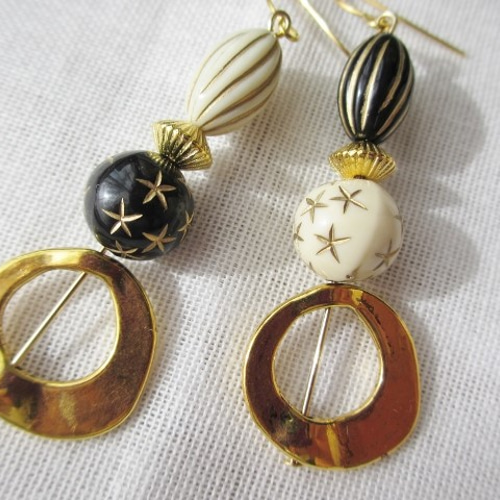 ピアス　No.3675 Circus ピアス（フック・チェーン） coconuts88 通販 3159498