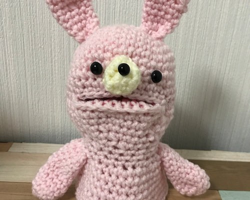 パクパク☆うさぎさんパペット おもちゃ・人形 icotto☆ 通販
