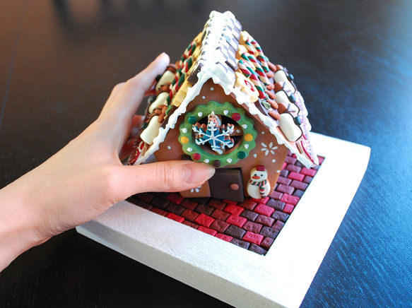 お菓子の家 スイーツランプ （ヘクセンハウス）クリスマス　送料無料！ 3枚目の画像