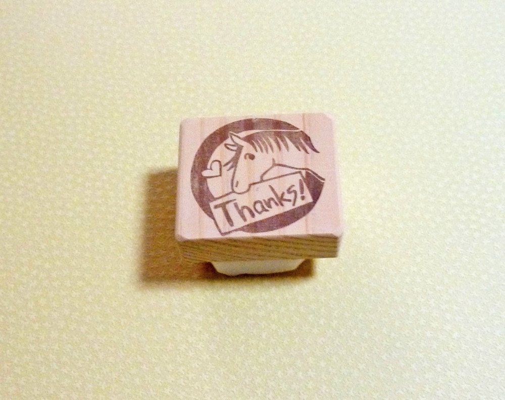 xipangu★消しゴムはんこ★thanks(ねこ)