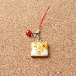 手描き猫ストラップ（2） 1枚目の画像