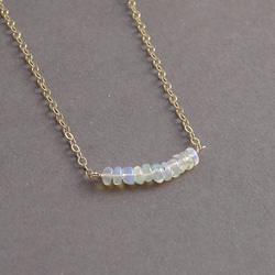 Genuine Opal ~ 天然オパールのネックレス 2枚目の画像