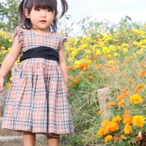 受注製作 】バーバリーチェックワンピース ベビー服 maco 通販｜Creema 