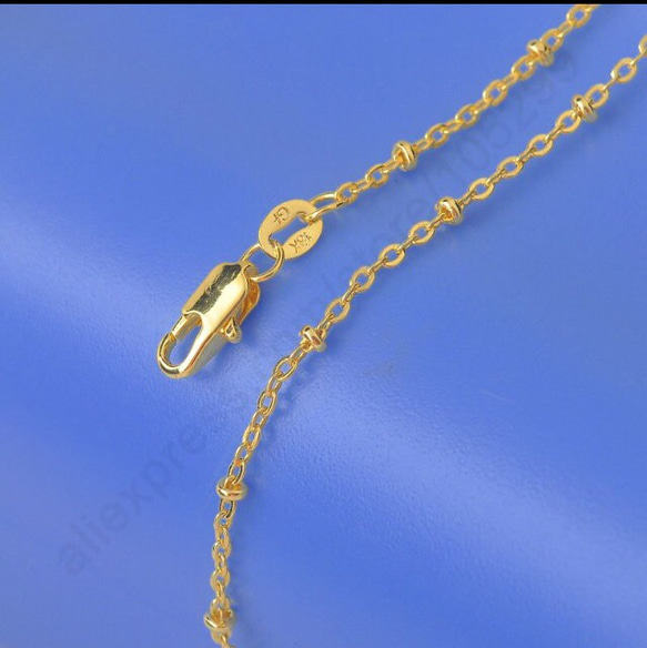 18金コーティング刻印有♡18kgfデザインネックレス各種ゴールドコーティング フィールド 14kgf  14kgp 5枚目の画像