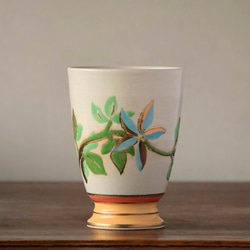 ゴブレット　青い花 3枚目の画像