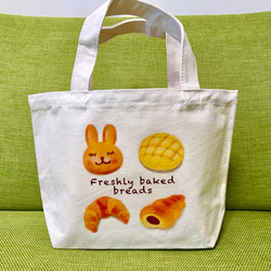 ハンドメイド トートバッグ lulu ☆ご依頼品です パン屋さんのトートバッグ トートバッグ LULU SHOP 通販 13506387