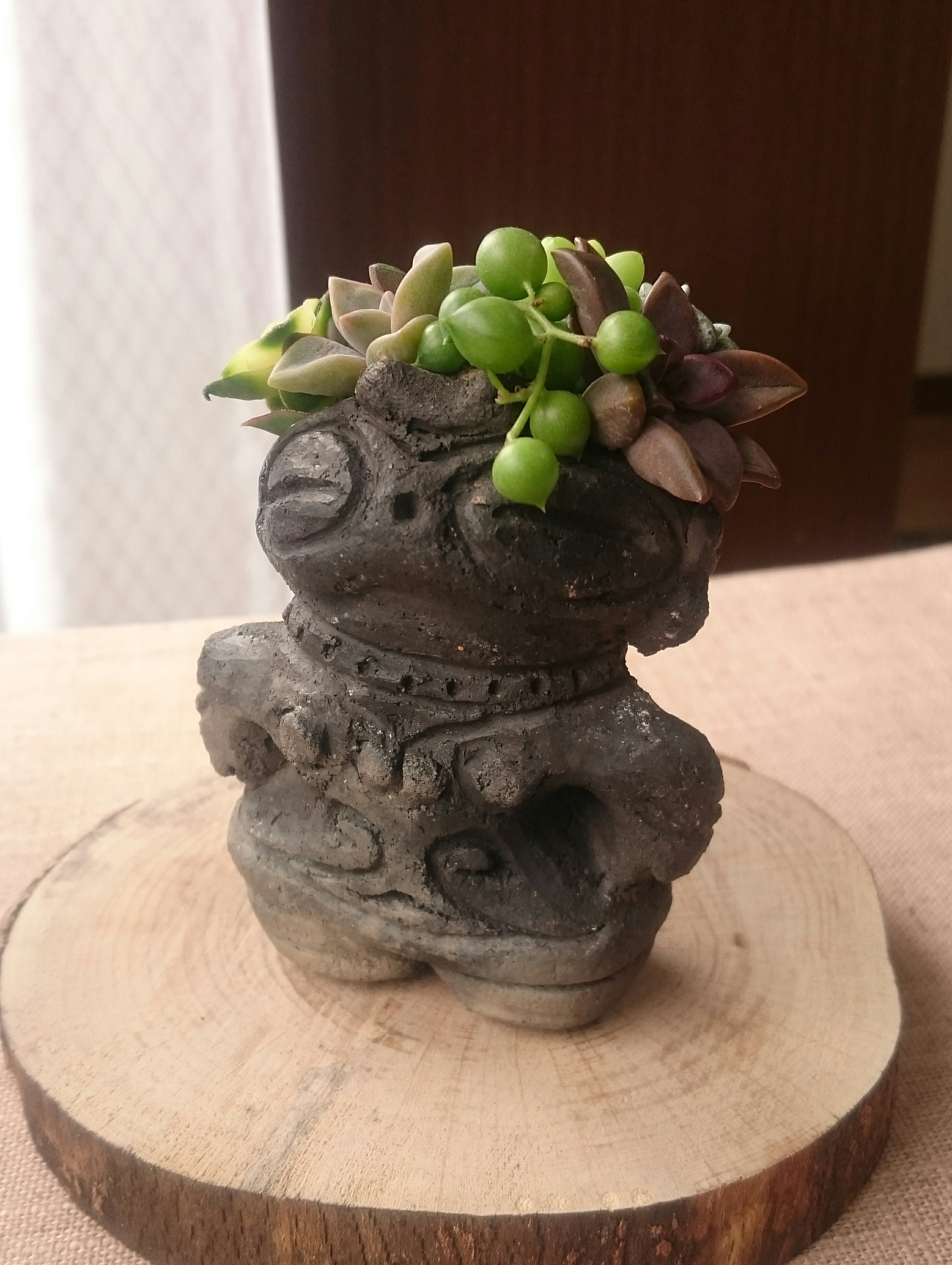 遮光器土偶　素焼き土偶インテリア 遮光器土偶ちゃん(受注生産) その他置物 うつわポータル 通販